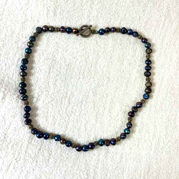 Tahitian Black Pearl Necklace - Picture 6 of 6